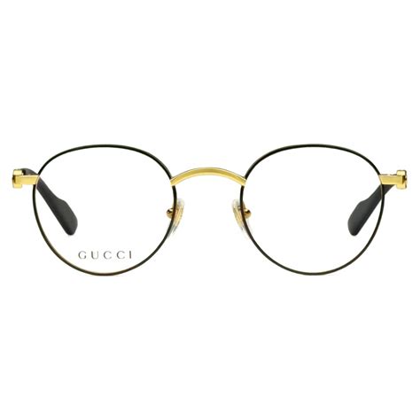 gucci occhiali vintage da vista 2017|Vista frames Gucci GG1594O 002 889652469454 Gold frame .